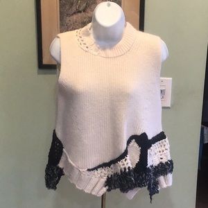 Phillip3.7 Lim crocheted knit sweater